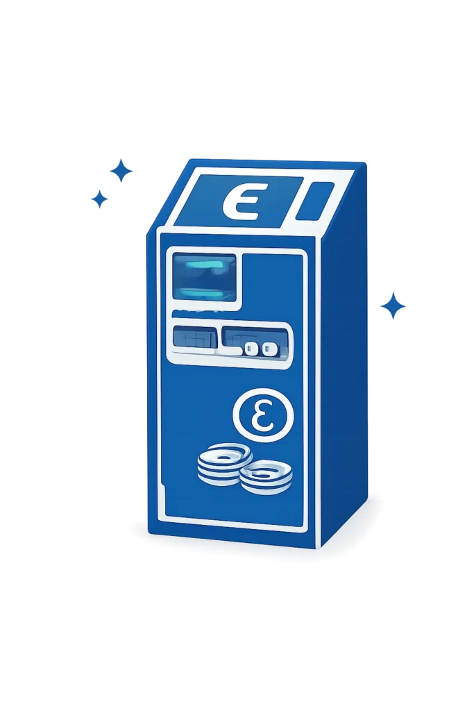 icono de cajón inteligente para cobro en efectivo