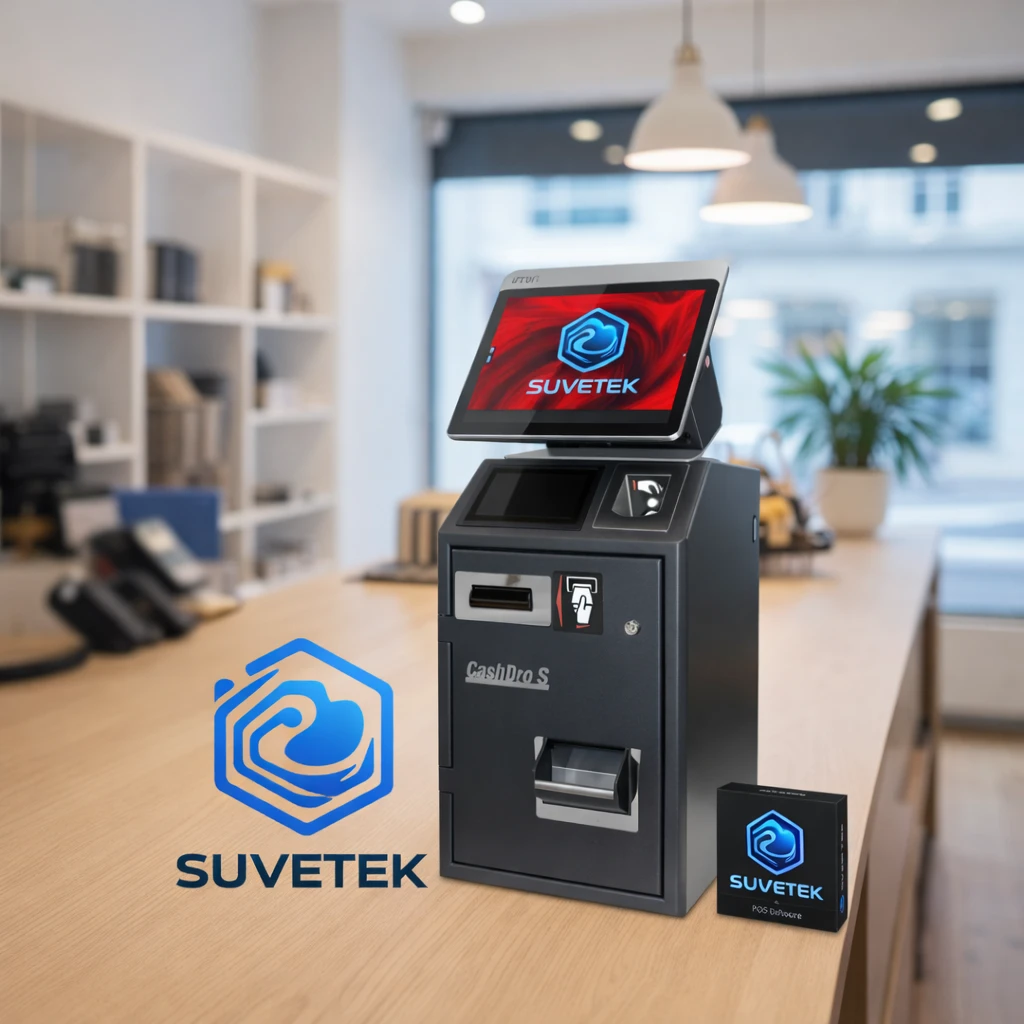 cajón inteligente Suvetek para cobro automático en comercios