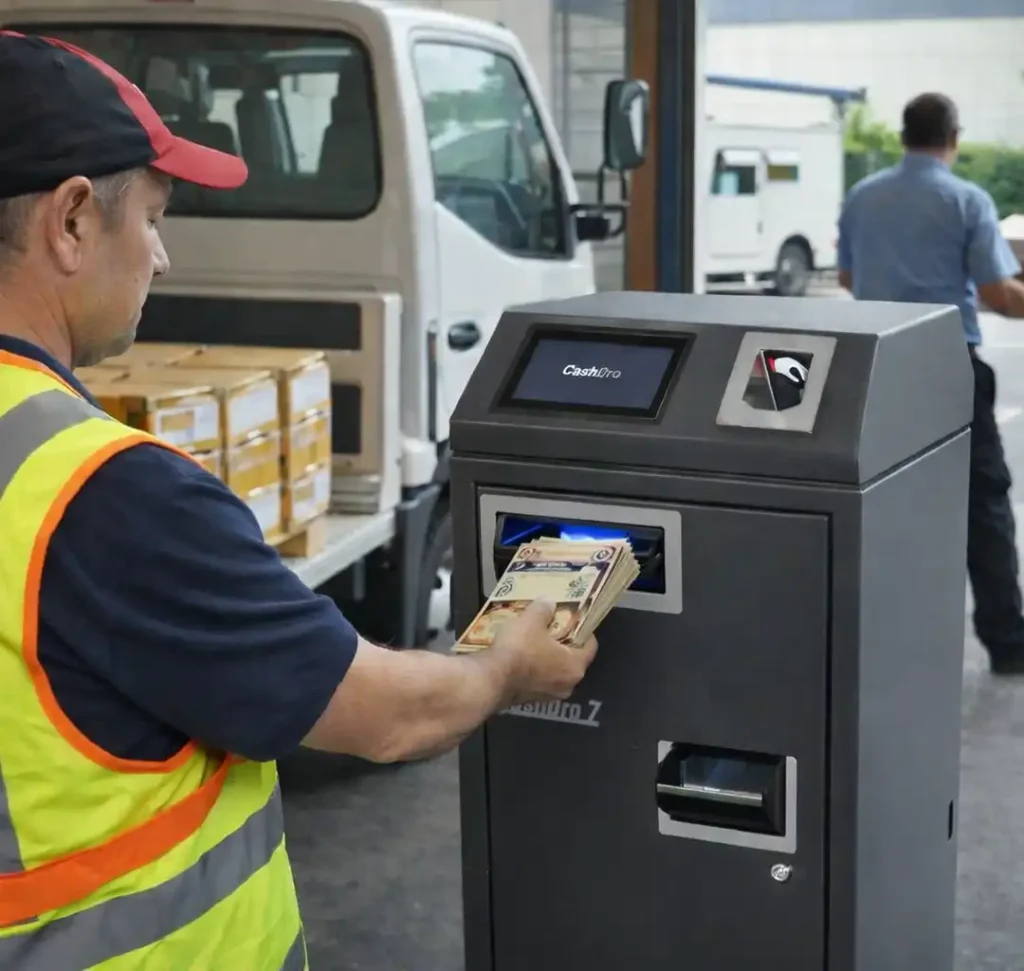 Cajón inteligente CashDro 7 para comercios en Jerez