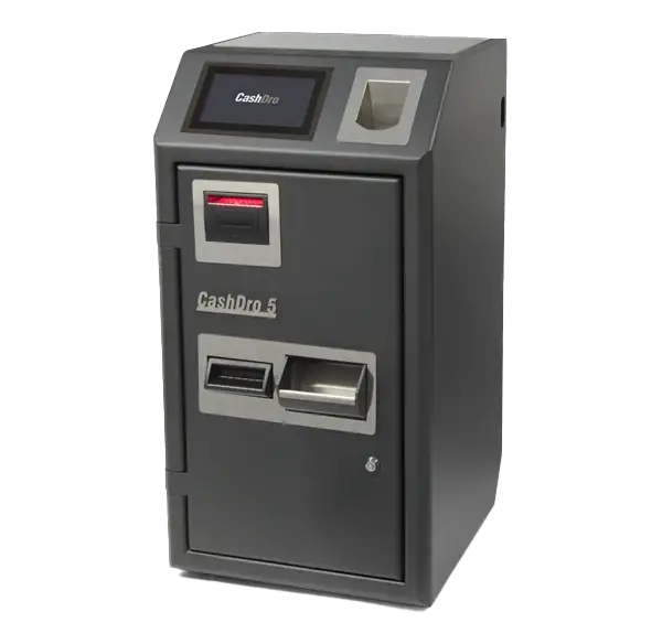 cajón inteligente de cobro en efectivo CashDro para comercios