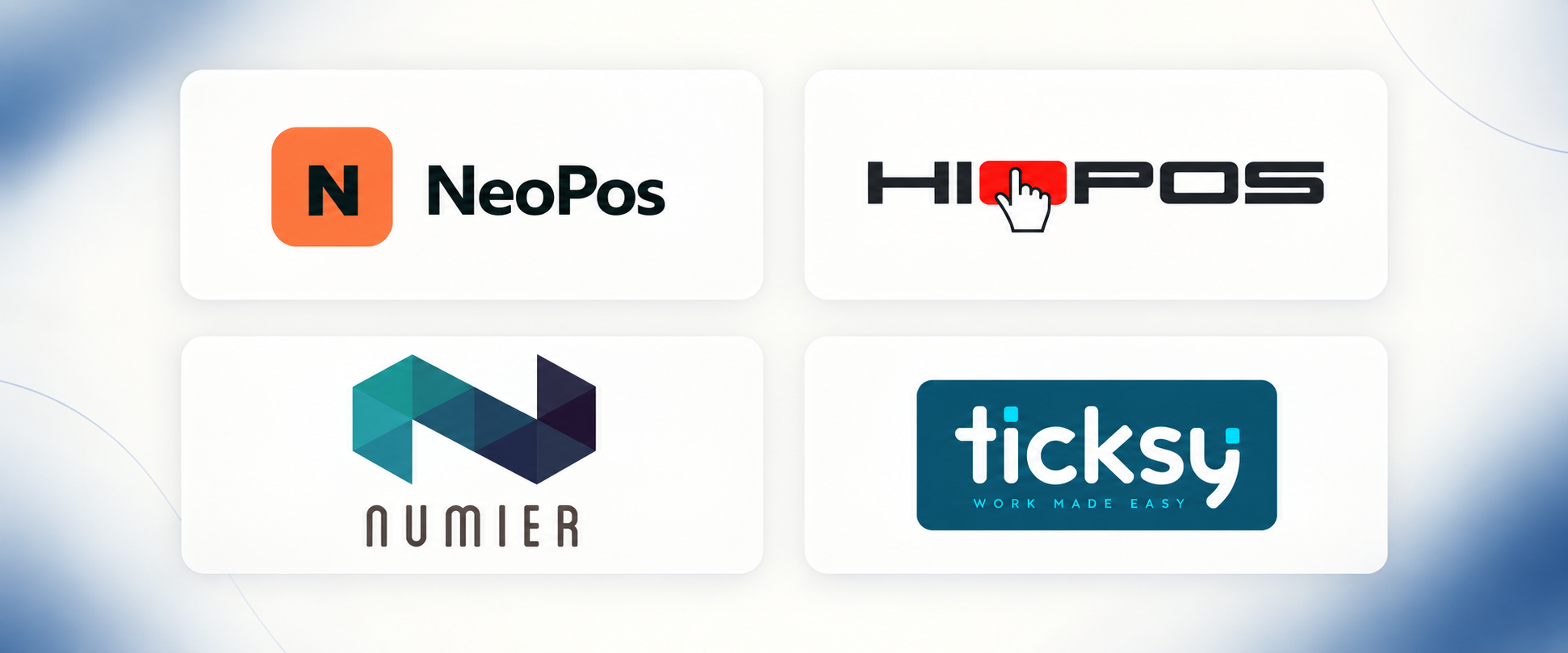 Software TPV NeoPos, Hiopos, Numier y Ticksy